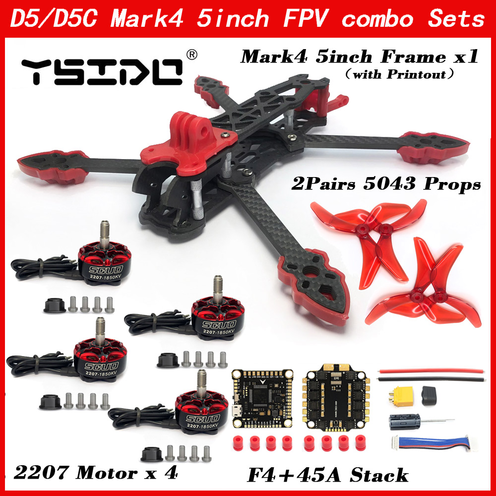 Drone Kit Vtol - Mark4 5 inç D5 D5C FPV
