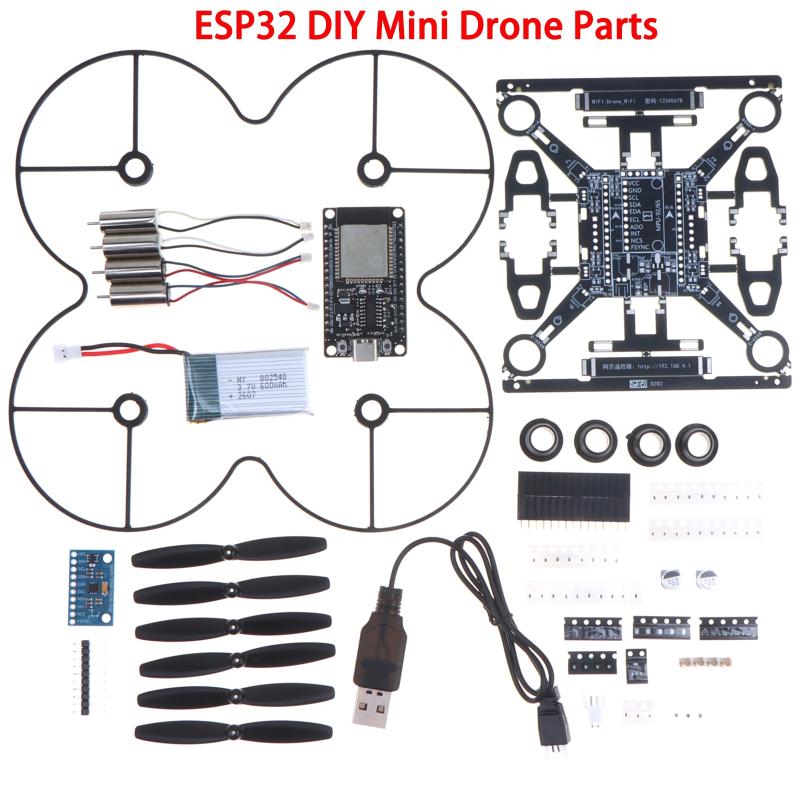 E1 ESP32 Açık Kaynaklı Mini Dr - Drone Kit Parts Included incelemesi ve fiyatı